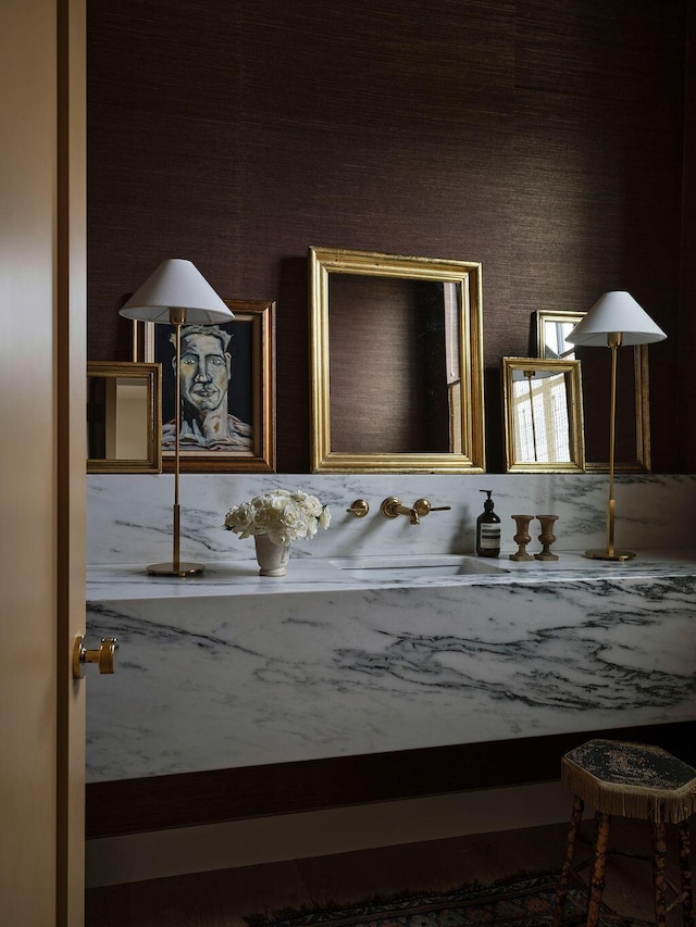 76 N St, Kennebunkport, ME 04046 - interior details featuring vanity