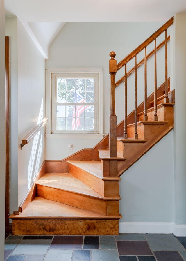 view of staircase