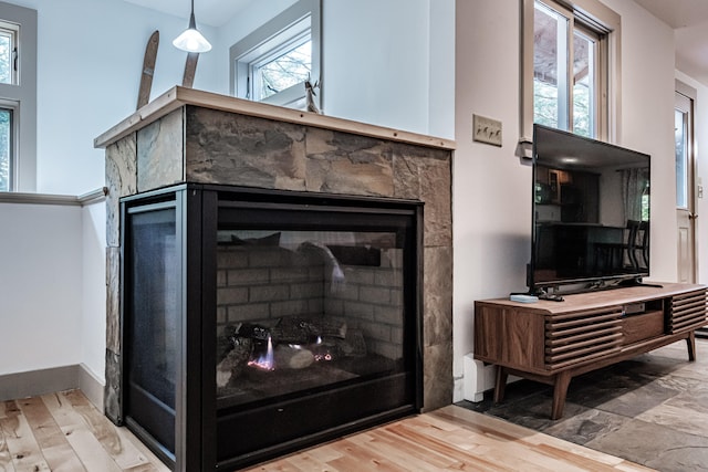 room details with wood-type flooring