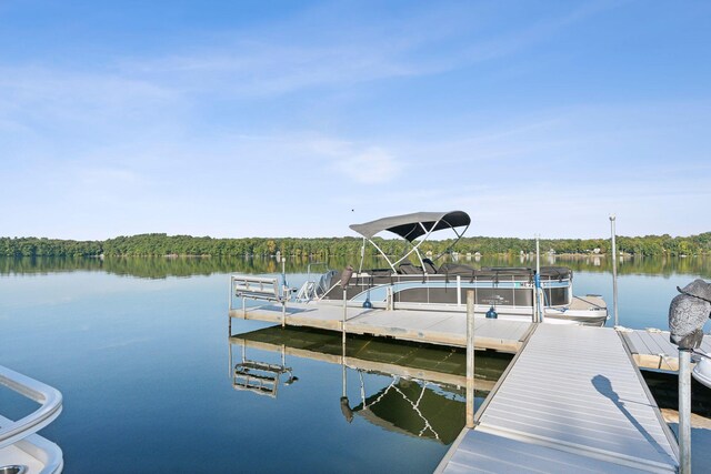 1270 Lakeview Dr Unit 23, China, ME 04358 - dock with a water view