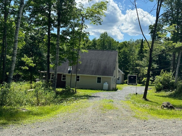 view of side of home