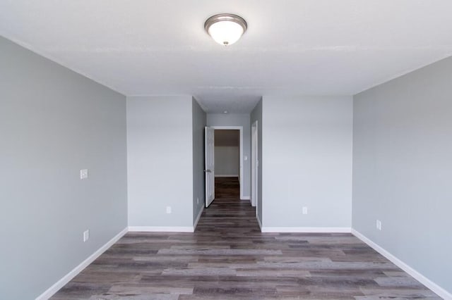 12 Sunset Ln, Otis, ME 04605 - empty room featuring baseboards and wood finished floors