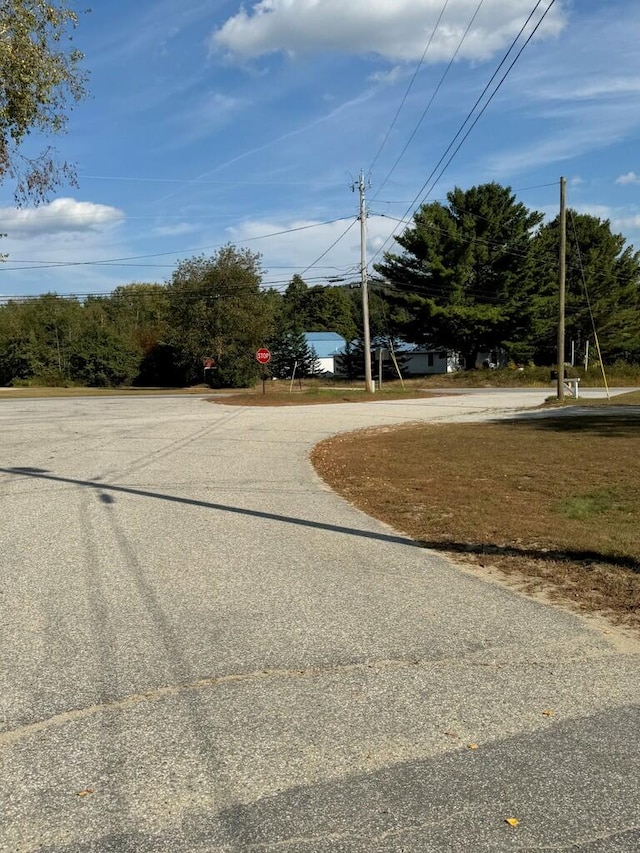 view of road