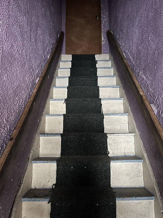 view of staircase