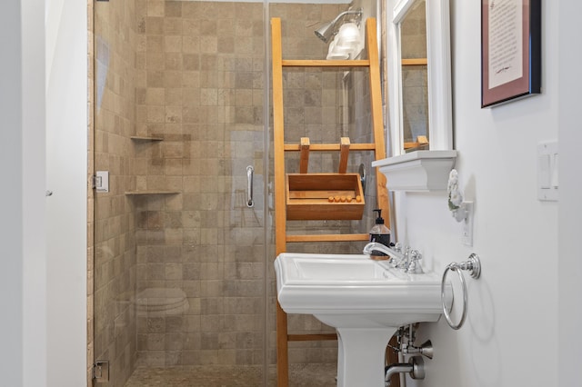 12 Steamboat Wharf Ln, Harpswell, ME 04079 - bathroom with a shower stall