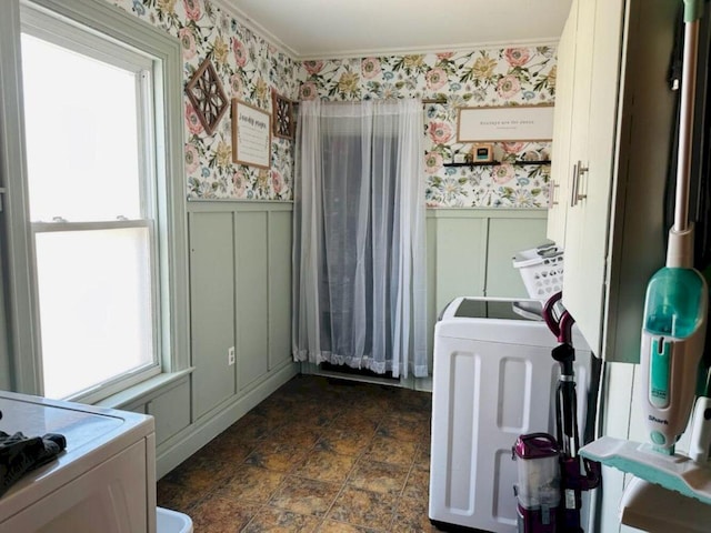 washroom with a wealth of natural light