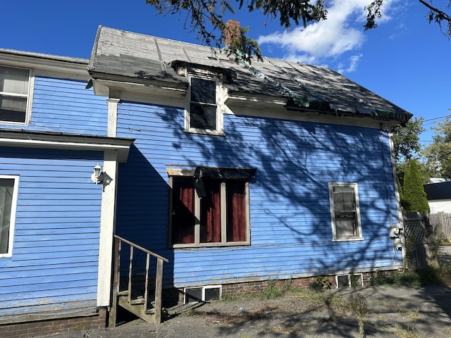 29 Carey Ln, Waterville, ME 04901 - view of back of house