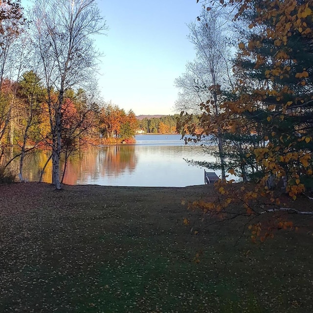 property view of water