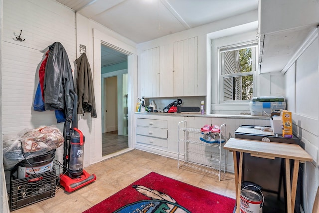 kitchen featuring tile patterned floors