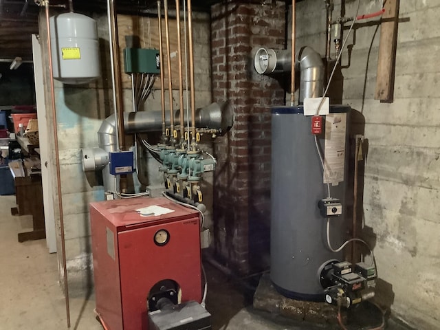 utilities with gas water heater