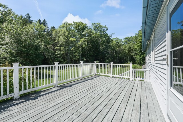 view of deck