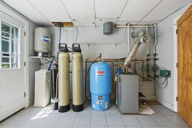 view of utility room