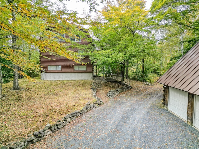 view of home's exterior