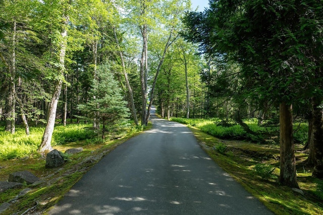 view of road