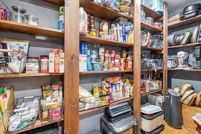 view of pantry