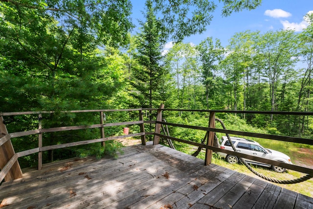 view of deck