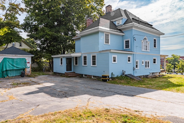 view of rear view of house