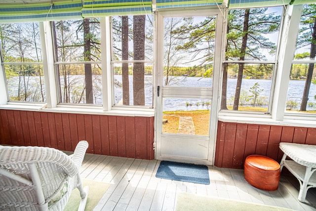 35 Middle Rd, Acton, ME 04001 - sunroom / solarium with a water view