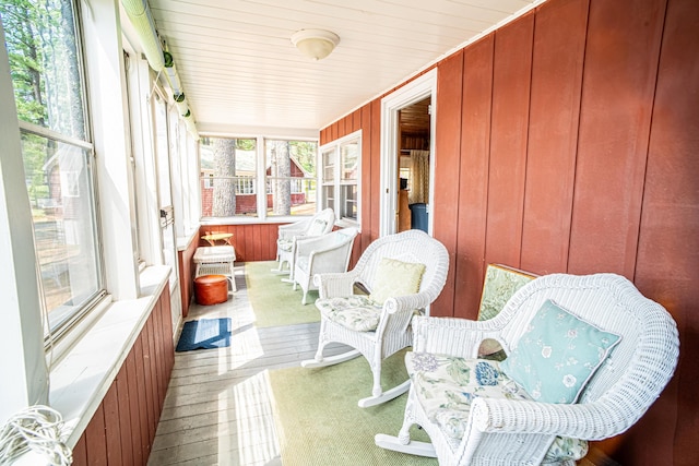 35 Middle Rd, Acton, ME 04001 - view of sunroom / solarium