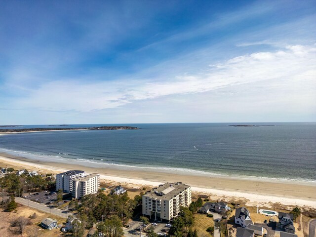 215 E Grand Ave Unit 206, Old Orchard Beach, ME 04064 - drone / aerial view of waterfront with a beach