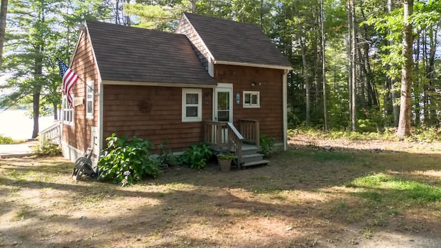 view of outdoor structure