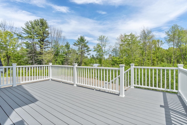 761 Fort Hill Rd, Gorham, ME 04038 - view of wooden deck