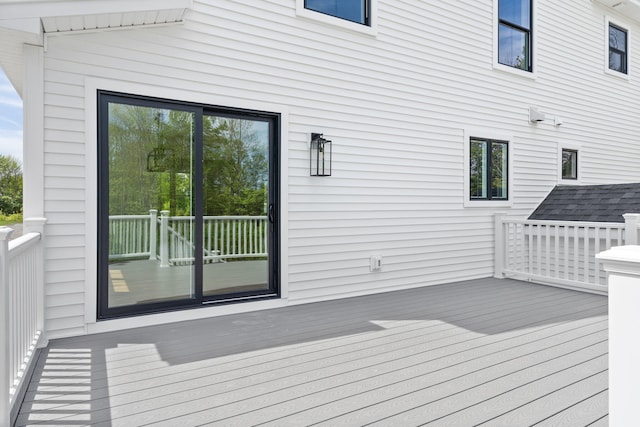 761 Fort Hill Rd, Gorham, ME 04038 - view of wooden deck