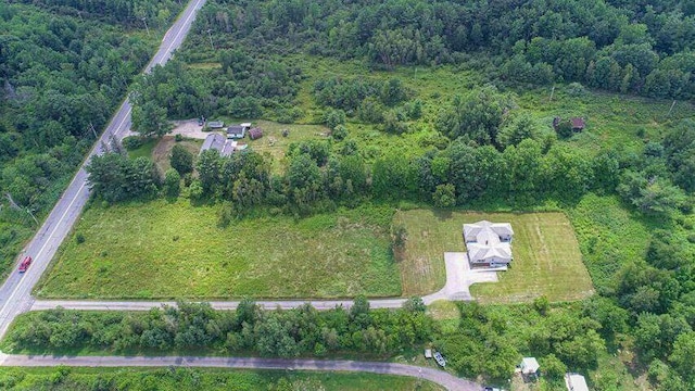 832 College St, Lewiston, ME 04240 - view of property location featuring a heavily wooded area