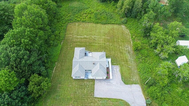832 College St, Lewiston, ME 04240 - view from above of property