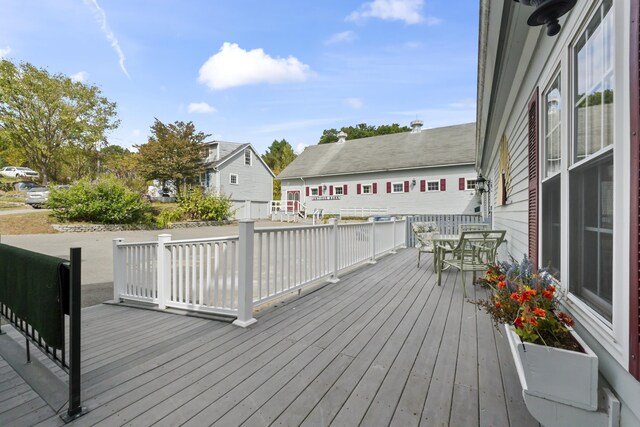 view of deck