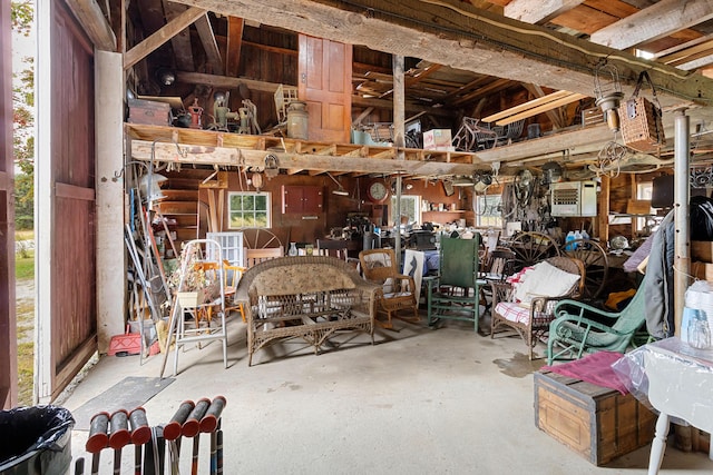 1276 State Route 32, Bristol, ME 04564 - interior space with concrete floors
