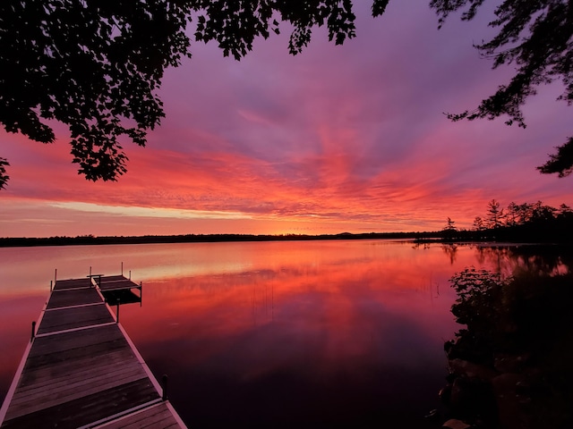 124 Collette Rd, Holden, ME 04429 - dock featuring a water view