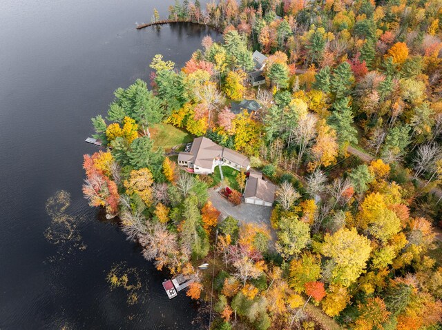 124 Collette Rd, Holden, ME 04429 - drone / aerial view of a nearby body of water