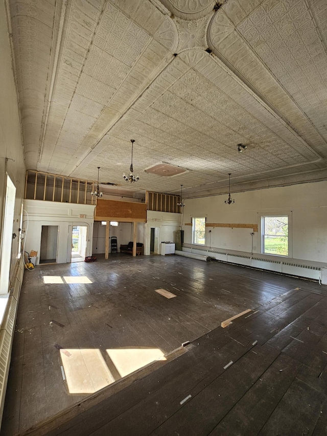 562 Ledge Hill Rd, Corinth, ME 04427 - misc room featuring hardwood / wood-style floors
