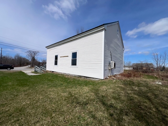 562 Ledge Hill Rd, Corinth, ME 04427 - view of home's exterior featuring a yard