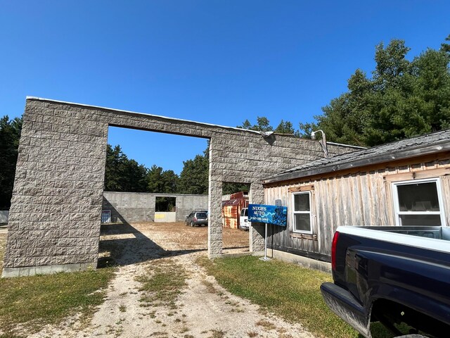 view of property exterior