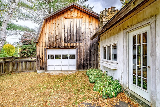 2457 Main St, Hanover, ME 04237 - view of detached garage