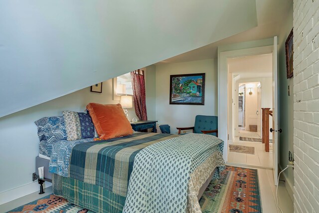 87 Carter Point Rd, Sedgwick, ME 04676 - tiled bedroom featuring baseboards
