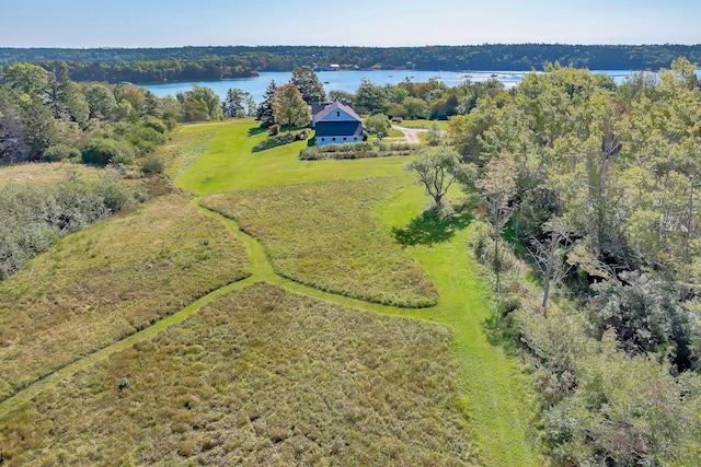 87 Carter Point Rd, Sedgwick, ME 04676 - aerial view of property and surrounding area with a large body of water