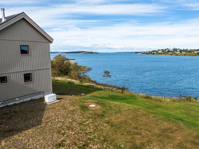 property view of water