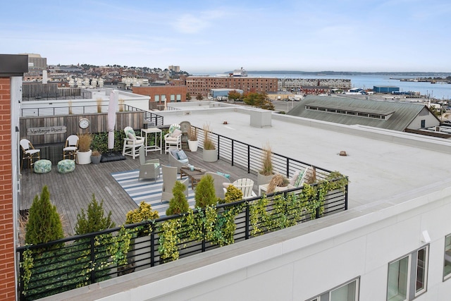 383 Commercial St Unit 701, Portland, ME 04102 - balcony with a water view