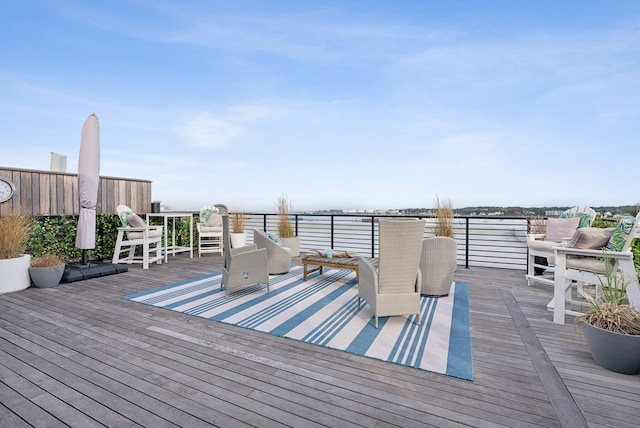 383 Commercial St Unit 701, Portland, ME 04102 - view of wooden deck