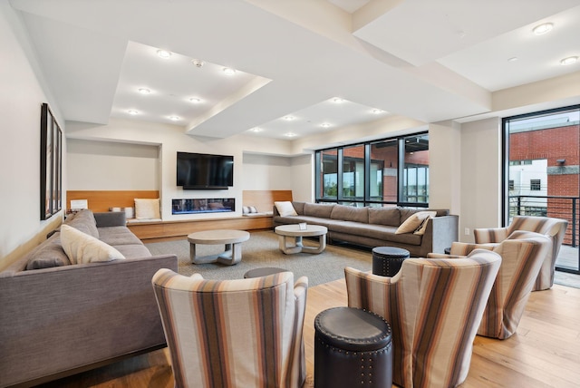 383 Commercial St Unit 701, Portland, ME 04102 - interior space with light wood-type flooring and recessed lighting