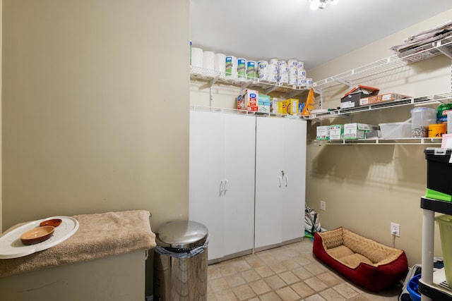 view of laundry area