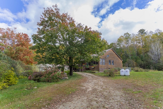 view of side of home