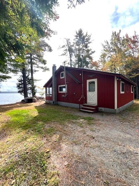 view of outbuilding with entry steps
