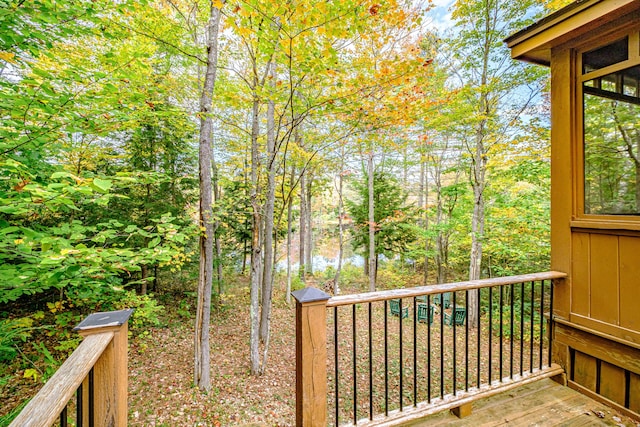 11 Goss Pond Rd, Bethel, ME 04217 - view of wooden terrace