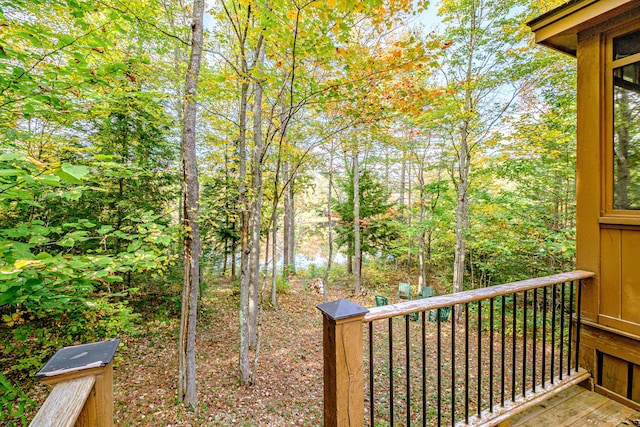 11 Goss Pond Rd, Bethel, ME 04217 - view of wooden terrace
