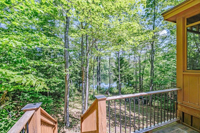 11 Goss Pond Rd, Bethel, ME 04217 - deck with a water view