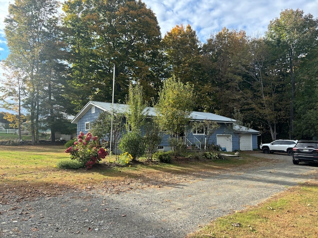 view of ranch-style home